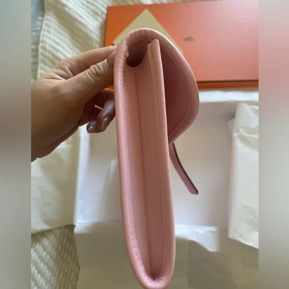 ❌SOLD❌ Authentic Hermès Jige Elan 29 Rose Sakura clutch - Picture 10 of 10